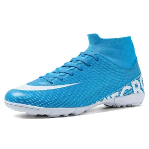 חם למכור חיצוני כדורגל נעלי סיטונאי Superfly 11 TF גברים מגפי עיצוב משלך כדורגל נעלי המקורי גבוהה קרסול סוליות