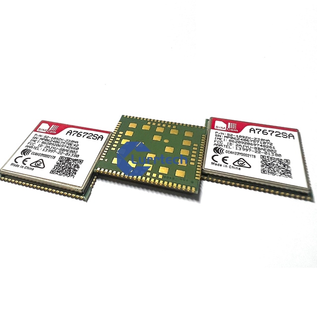 SIMCOM 4G LTE Cat 1 Module LCC+LGA GSM GPRS EDGE Wireless IOT Module A7672SA