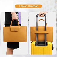 BSCI Logo personnalisé bureau mode sac à main mallette pour ordinateur portable pour hommes sac d'ordinateur en cuir PU sacs pour ordinateur portable étui