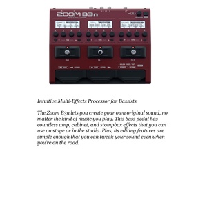 โปรเซสเซอร์มัลติเอฟเฟค JELO มือสอง 85% <span class=keywords><strong>ZOOM</strong></span> <span class=keywords><strong>B3N</strong></span> ใช้งานง่ายสำหรับนักกีตาร์ มณฑลเสฉวน - Product Image 4