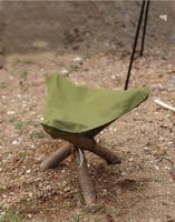 Extérieur Joggle Green Camping En Nylon Imperméable Pêche BARBECUE Chaise Portable Triangles Tabouret En Tissu