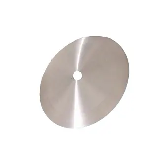 Cuchillas de corte redondo con agujero pequeño, cuchillas de corte, cuchillas circulares para papel de aluminio, diámetro de 100x25,4x1,2 SKD-11