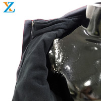 Veste cargo 2 en 1 avec fermeture éclair, doublure en polaire, bandes réfléchissantes, vêtements de travail industriels, uniforme d'usine