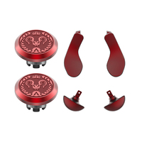 Boutons de manettes métalliques modulaires personnalisables pour PS5 Edge – Kit de palettes arrière de joystick métalliques interchangeables