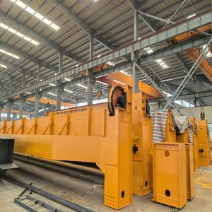 Pont roulant à double poutre de <span class=keywords><strong>type</strong></span> QD, hauteur de levage de 8 m, capacité de charge de 16 T, utilisation en atelier, répond aux besoins de construction variés - Product Image 3