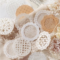 Papier de dentelle creux moderne GUIYAN, série Lumière Scintillante, matériau de base pour journal créatif et collage DIY, 6 motifs