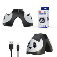 Station de charge rapide pour deux manettes PS5 AOLION AL-P5030, support en ABS noir et blanc, accessoires de jeu