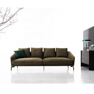 Morden Couch Set Furniture Luxury Designer Couch Minimalist Italian White Designs Modern RC-SF-03 Italian RC-SF-03 - Product Image 2