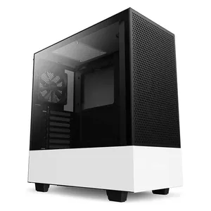 Casing komputer profesional NZ-XT H510 aliran menara menengah mendukung ATX/micro-atx/mini-itx Desktop casing PC Gaming