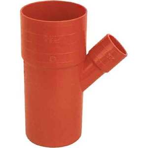 Branche PVC réductible à 45 ° 100X63 raccord de tuyau en plastique à surface lisse connexion de colle pour l'eau taille d'application 50mm 20mm 110mm - Product Image 1