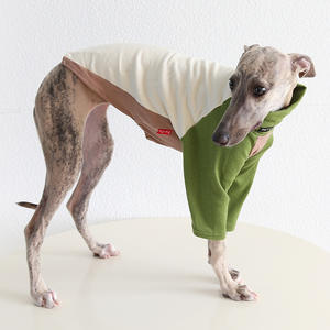 Abrigo multidimensional de algodón ecológico de nuevo diseño para perros galgos italianos ropa transfronteriza para perros - Product Image 5