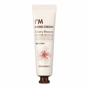 Tony Moly I'm crema per le mani vegana fiori di ciliegio sbiancante idratante con burro di karité acido ialuronico vitamina C 30ml 1ea" - Product Image 1