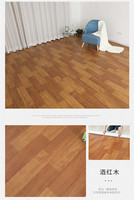 Rouleau de sol en PVC auto-adhésif de 3 m de large, revêtement de sol imperméable, antidérapant et résistant à l'usure pour la rénovation des sols en béton à la maison