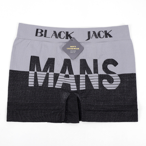 Calzoncillos bóxer para hombre <span class=keywords><strong>Black</strong></span> <span class=keywords><strong>Jack</strong></span> con bloques de color, cintura con estampado de letras, suaves y cómodos, colores surtidos, venta al por mayor - Product Image 4