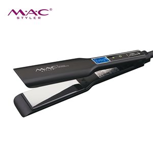 Màn hình cảm ứng tóc ép tóc Salon Styling LCD hiển thị bán buôn chuyên nghiệp Tóc Thẳng Titan phẳng sắt - Product Image 3