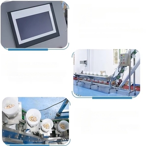 TS bán tự động sẵn sàng để ăn thực phẩm tự động xoay <span class=keywords><strong>retort</strong></span> Túi máy đóng gói với một rung Bát băng tải phần cứng - Product Image 6