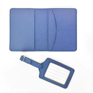 Titular de pasaporte de PU multitarjeta de estilo minimalista al por menor cubierta de etiqueta de equipaje de vuelo Multicolor Uso de tarjeta de visita Simple - Product Image 6