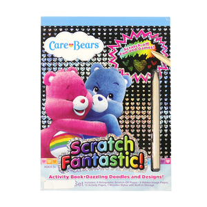 Funny Children <strong>Scratch</strong> Coloring <strong>Books</strong> , Creative <strong>Scratch</strong> Color Pad for Kids Customize Design and Size With Wooden Pen - Product Image 1