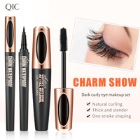 Nouveauté : Mascara et Eyeliner 2-en-1 4D à séchage rapide, sans grumeaux, pigment riche, pour un regard charmant et sublime.