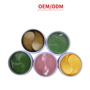 Patchs de masque pour les yeux au collagène et aux herbes 24 carats avec hydrogel éclaircissant pour les cernes et hydratant nourrissant - Product Image 6