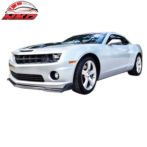 Protector de Parachoques Delantero para Chevy Camaro V8 SS 2010-2023, Estilo V2, Spoiler Negro Mate, Difusor de PP, Protector de Mentón - Product Image 2
