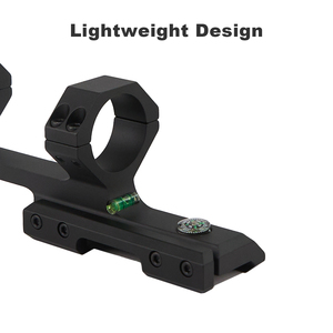ขาตั้งกล้องแบบชิ้นเดียว NOTT 30 มม., ความสูงตรงกลาง 1.4 นิ้ว, ฐาน 20 มม., อลูมิเนียม CNC ชุบอโนไดซ์น้ำหนักเบา สำหรับเลนส์กล้อง, การล่าสัตว์ และการยิงแบบยุทธวิธี - Product Image 4
