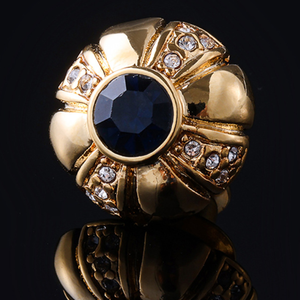 Personalizado Exquisito Vintage Zirconia Flor Gemelos Acero Inoxidable Elegante Lujo Regalos para Hombres - Product Image 4