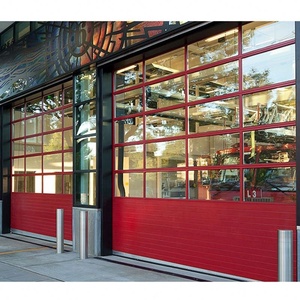 2025 Portes coulissantes sectionnelles industrielles Entrepôt cadre en aluminium Panneau <span class=keywords><strong>de</strong></span> verre transparent 4S <span class=keywords><strong>Porte</strong></span> <span class=keywords><strong>de</strong></span> <span class=keywords><strong>garage</strong></span> Prix d'usine - Product Image 6