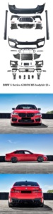 Bodykit Kit completo carrozzeria per BMW serie 5 M5 Look G30 2021 + per sistemi carrozzeria paraurti anteriore e paraurti posteriore - Product Image 6