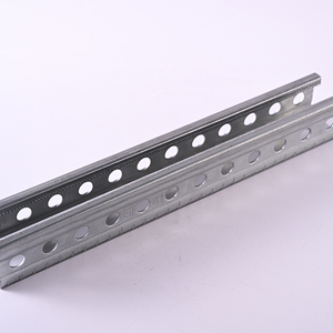 Alta calidad a través de canal C perforado Zinc Aluminio Magnesio Strut Soporte Canal Acero - Product Image 4