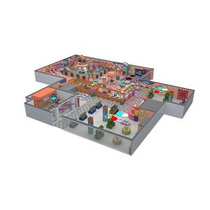 Aire <span class=keywords><strong>de</strong></span> jeux intérieure <span class=keywords><strong>Pirate</strong></span> Adventure Conception à thème personnalisé avec filets <span class=keywords><strong>de</strong></span> sécurité Certifié CE Capacité <span class=keywords><strong>de</strong></span> 1 à 300 enfants pour enfants et adultes - Product Image 5