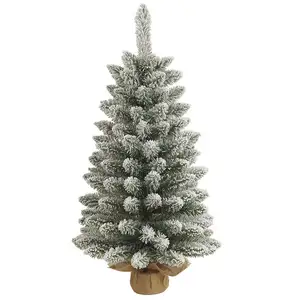 Pre-Lit Optical Fiber Christmas Artificial Tree With LED Changing Led Lights Snowflakes And Top Star Festive Party Decoration