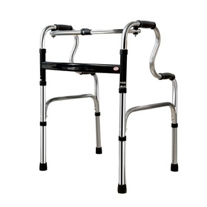 Comfort Home Folding Walking Aid 6 Height Levels Adjustable For Elderly Mobility Support - Product Image 2