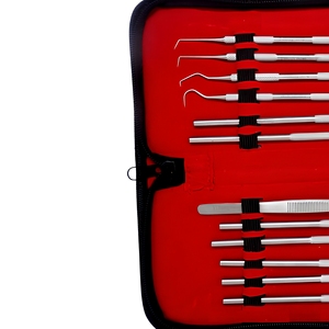12 Pcs Dental Hygiene Scaler Mouth Mirror Set Stainless Steel Ergonomic Grip Dental Instruments Wholesale Supplier - Product Image 5