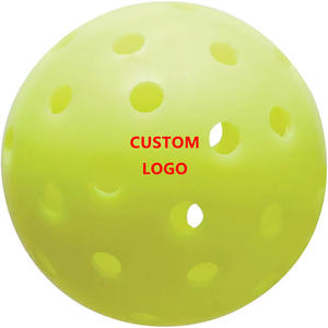 Pickleball Duurzame Usapa Goedgekeurd 40 Holes Outdoor Rotatie Custom Logo 40 Augurk Bal Naadloze Professionele Pickleball Ballen - Product Image 1