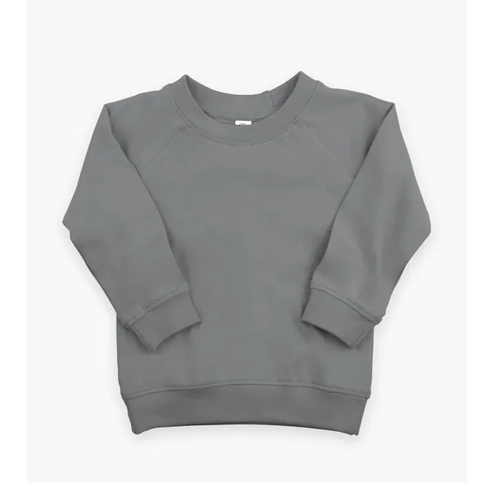 2023 Custom Plus Size Clothes Long Sleeve Crewneck Kids Toddler SweatShirt Plain Tracksuit Baby Blank Sweatshirt