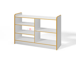 Armoire <span class=keywords><strong>à</strong></span> <span class=keywords><strong>jouets</strong></span> en bois pour enfants, moderne, colorée, avec étagères ouvertes, organisateur de rangement pour l'école et la salle de classe - Product Image 5