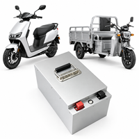 Paket Baterai Lithium Ion 72V 30Ah OEM Pabrik dengan BMS Pintar, Dapat Diisi Ulang untuk Sepeda Motor Listrik, Skuter, Roda 2, Roda 3, dan Tricycle