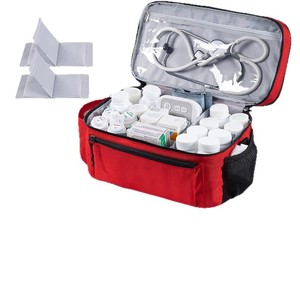 Multifunctional Fashion Medical Travel <b>Bag</b> Medical <b>Tool</b> <b>Kit</b>-Polyester Shoulder Strap Zipper Closure Waterproof - Product Image 4