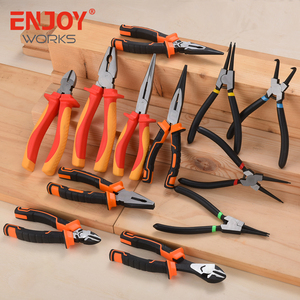 Kìm cắt vòng tròn thẳng trong và ngoài 7 inch, 9 inch, tiết kiệm sức lao động, đầu được đánh bóng và tay cầm không trơn trượt - Product Image 6