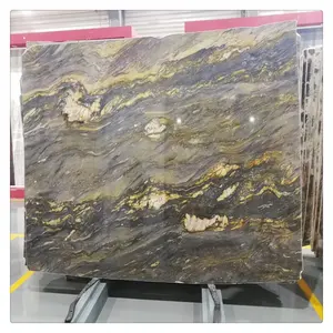 Damast gelber Granit brokat Delicatus Granitplatten mit einzigartigem Stil