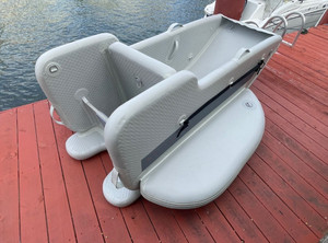 Thuyền phao đơn nổi trên nước, có bơm điện, tiện dụng cho câu cá - Product Image 3