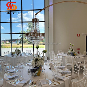 Lámpara de Araña de Cristal Dorada Estilo María <span class=keywords><strong>Teresa</strong></span> Europea para Bodas, Hotel, Sala de Estar, Lámpara Colgante de Lujo - Product Image 5