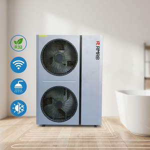 Calentadores de Aire con Fuente de Calor <span class=keywords><strong>R32</strong></span> para el Hogar en Invierno, Alta Eficiencia Energética, OEM, Bomba de Calor Aire-Agua de 18kw con Inversor EVI DC - Product Image 1