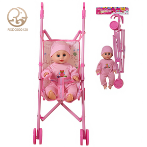 Nouvelles poupées reborn roses de 16 pouces, adorables et réalistes, pour bébés filles, cadeaux pour enfants - Product Image 1