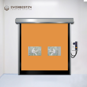 Puerta Rápida <span class=keywords><strong>de</strong></span> PVC Everbesten con Cortina Autorreparable y Funcionamiento <span class=keywords><strong>de</strong></span> Alta Frecuencia para Acceso a Almacenes Interiores - Product Image 4