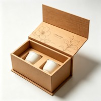 Boîtes cadeaux magnétiques de luxe en gros, boîtes en papier pour articles de boisson, emballage personnalisé
