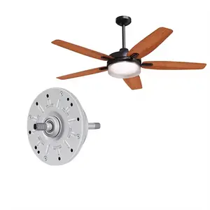 Meilleure vente pouces vitesse du vent réglable moderne en bois ventilateur de plafond moteur à courant continu sans balais