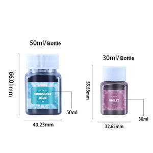 Kit de teinture <span class=keywords><strong>tie</strong></span>-<span class=keywords><strong>dye</strong></span> en gros, 34 couleurs, 30g et 50g chacun, poudre de teinture, peinture, DIY, pour vêtements, chaussettes, enfants, groupe - Product Image 4