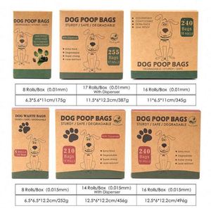 Sacs à déjections canines biodégradables et compostables en plastique parfumé, personnalisés avec des motifs de dessins animés, pour les déchets d'animaux de compagnie, 2026 - Product Image 2
